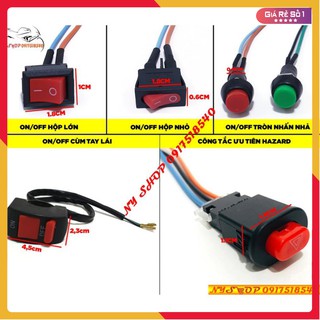 💥 BỘ NÚT CÔNG TẮC PHỤ CHO XE MÁY 💥