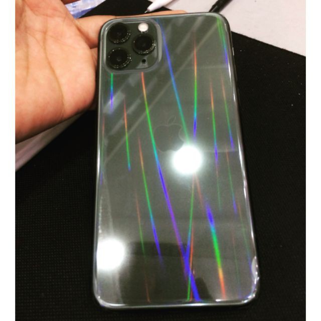 Miếng dán PPF Samsung S20 FE  A32 4G - 5G A52 A52S A72 A53 A73 M33 A33 4 lớp mặt sau trong ánh 7màu siêu dính chống xước