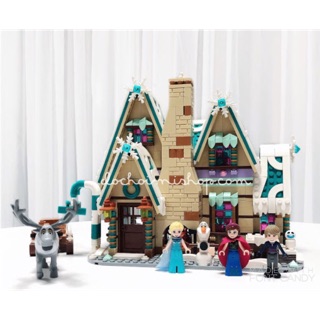 Có sẵn 🌹🌷 lắp ráp sy6580 cung điện băng giá frozen ii 🌷🍭🌹 elsa anna olaf