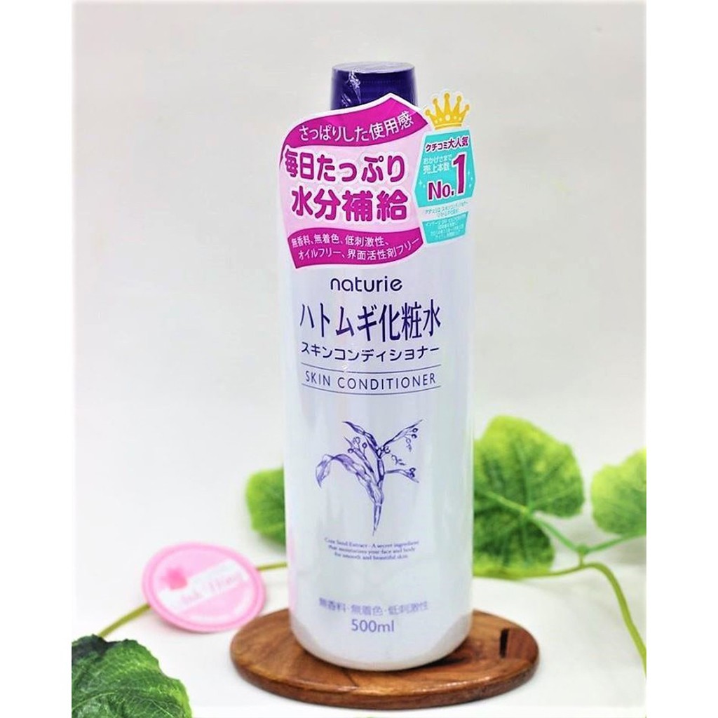 Nước Hoa Hồng Dưỡng Ẩm Naturie Skin Conditioner 500ml