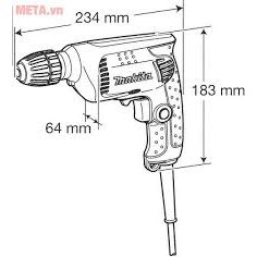 Máy khoan 10" Makita 6413