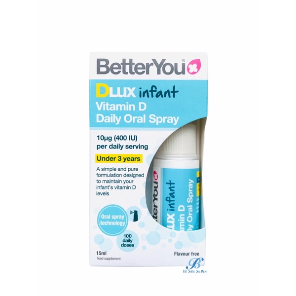 Vitamin D3 dạng xịt Anh