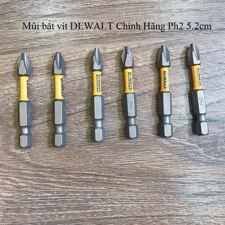 Mũi bắt vít DEWALT  Ph2 52mm