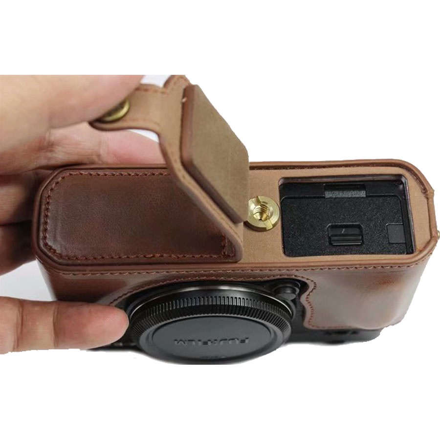 Ốp Da PU Bảo Vệ Máy Ảnh Fujifilm X-E4 XE4