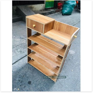 Kệ giày gỗ 5 tầng