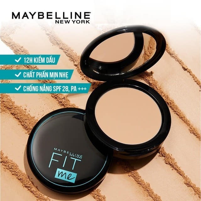 Phấn Phủ Mịn Nhẹ Kiềm Dầu Fit Me Matte Poreless Powder Maybelline