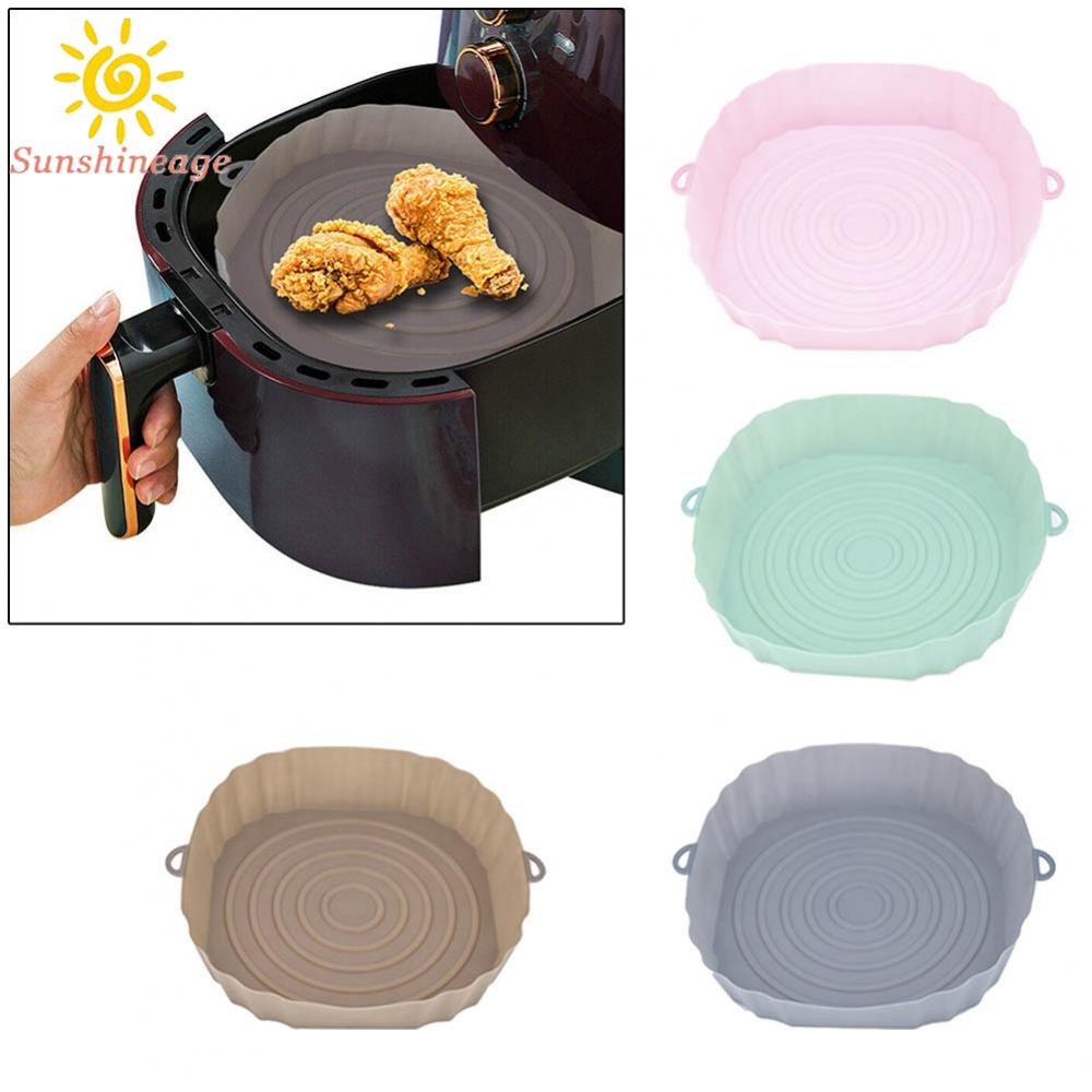 Air Fryer  food grade silicone Pot Baking Basket Oven Non Stick Liners Air Replacement gnfHkUxk UIMTYrr MIDrRkk