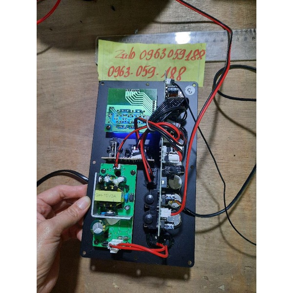 Mạch Loa Kéo Bass Đơn 20-25-30 Kích thước 13×22cm