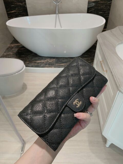 Ví nữ CN classic da trơn&amp; da sần fullbox