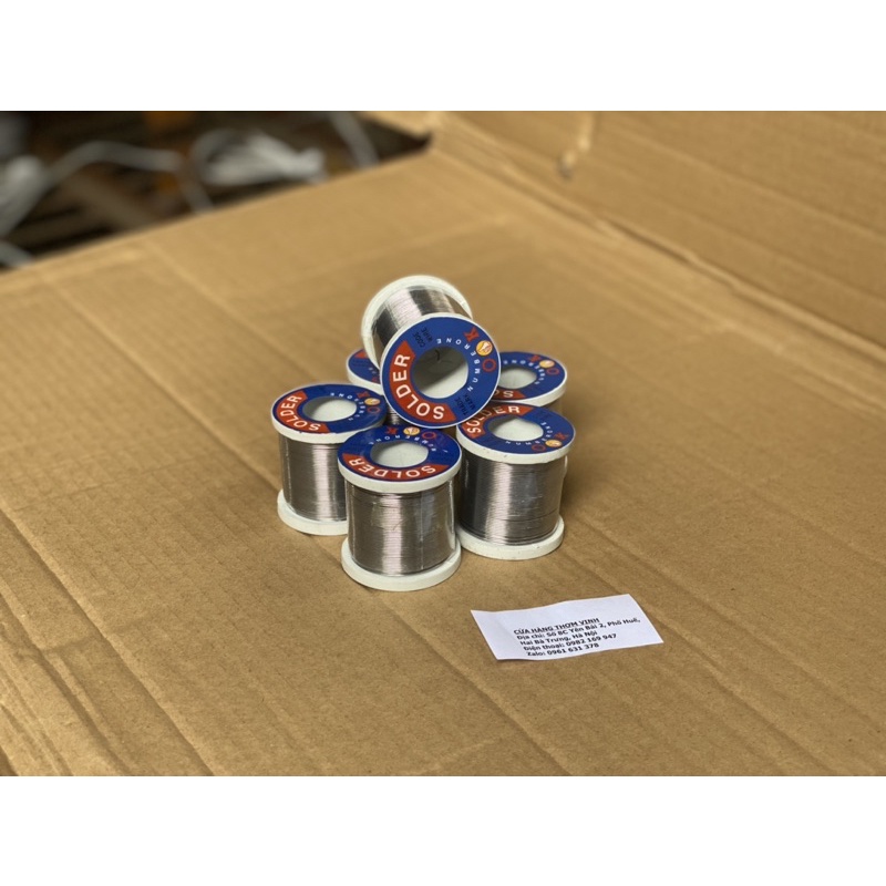 Thiếc Hàn SOLDER-Ok 0.8mm Cuộn To 100g Chất Lượng Cao