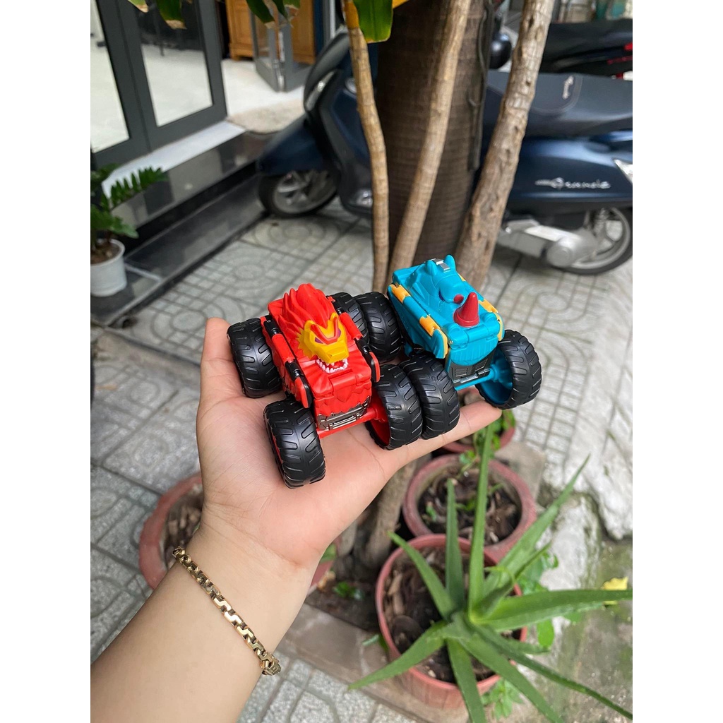 Xe biến hình mini siêu ngầu cho bé hkm Enfa - Mẫu ngẫu nhiên