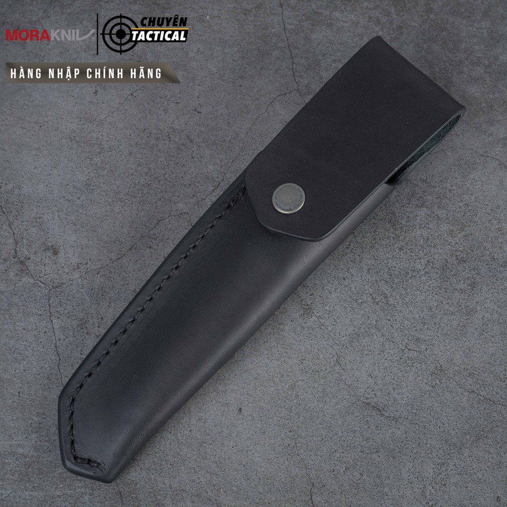 Dung cụ dao phượt, dao dã ngoại Morakniv® Garberg (Bao Da) - Thép Không Gỉ - Hàng nhập Chính hãng - Made in Sweden