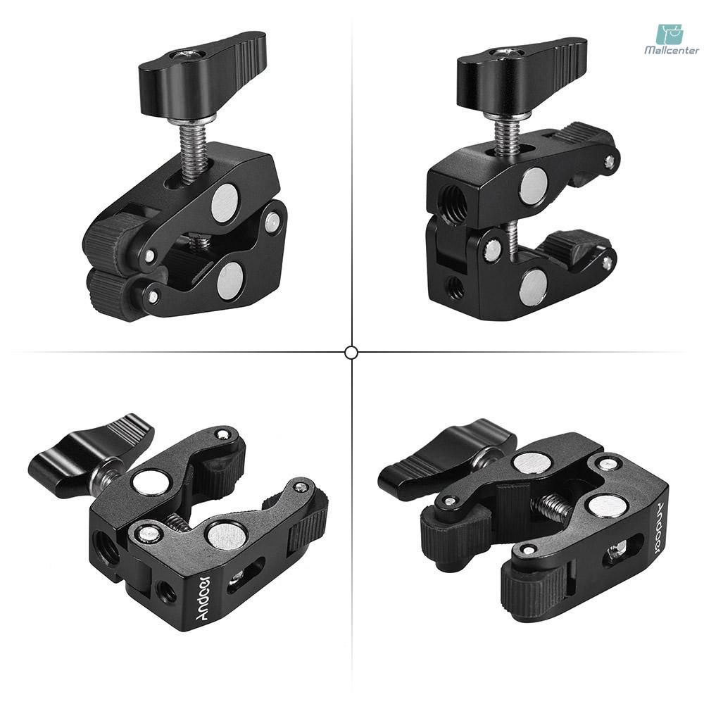 Kìm Kẹp Càng Cua Andoer Với Lỗ Vít 1/4 Inch & 3/8 Inch