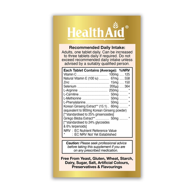 Viên Uống Tăng Cường Sinh Lý HealthAid Sexovit Forte Giúp Tăng Cường Sinh Lý Cho Cả Nam &amp; Nữ (Hộp 30 Viên)
