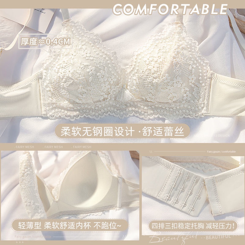 Áo ngực ren không gọng chống chảy xệ