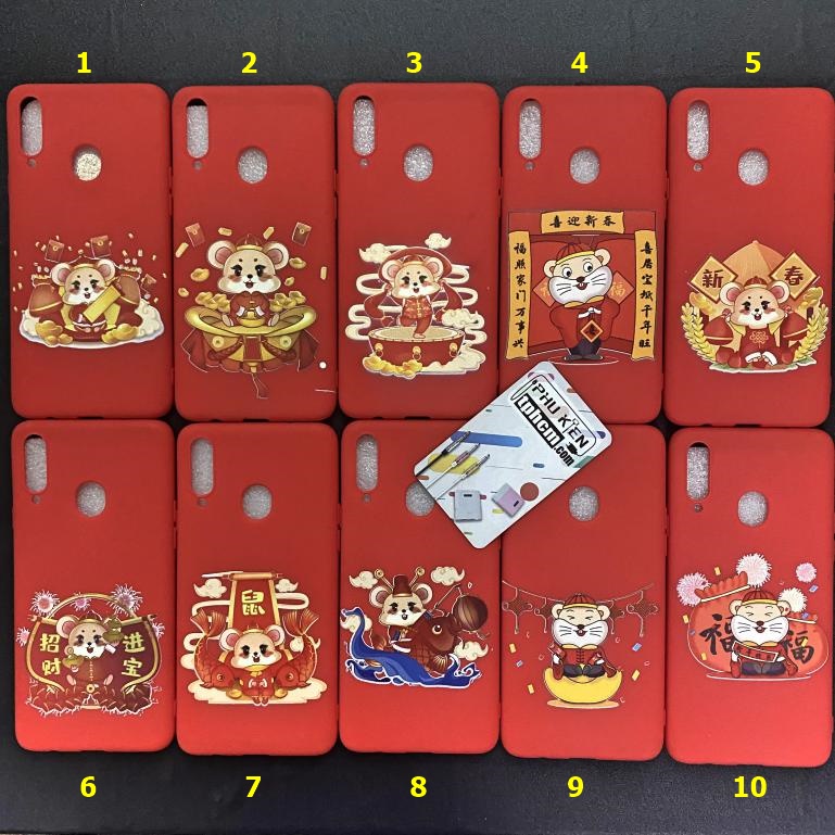 Ốp lưng Samsung A20s hình Chuột siêu dễ thương