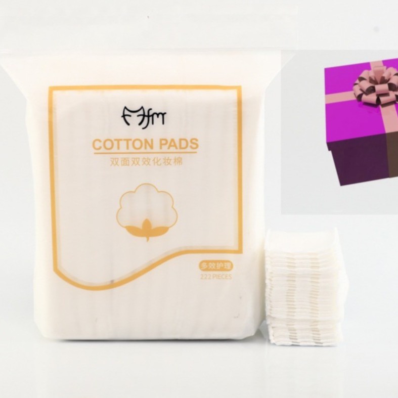 Bông Tẩy Trang 3 Lớp Cotton Pads 222 miếng