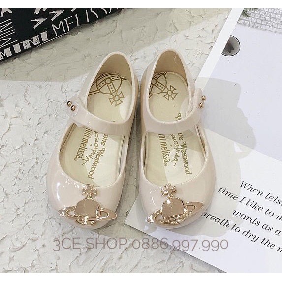 Giày nhựa hình sao thổ Mel êm chân cho bé gái