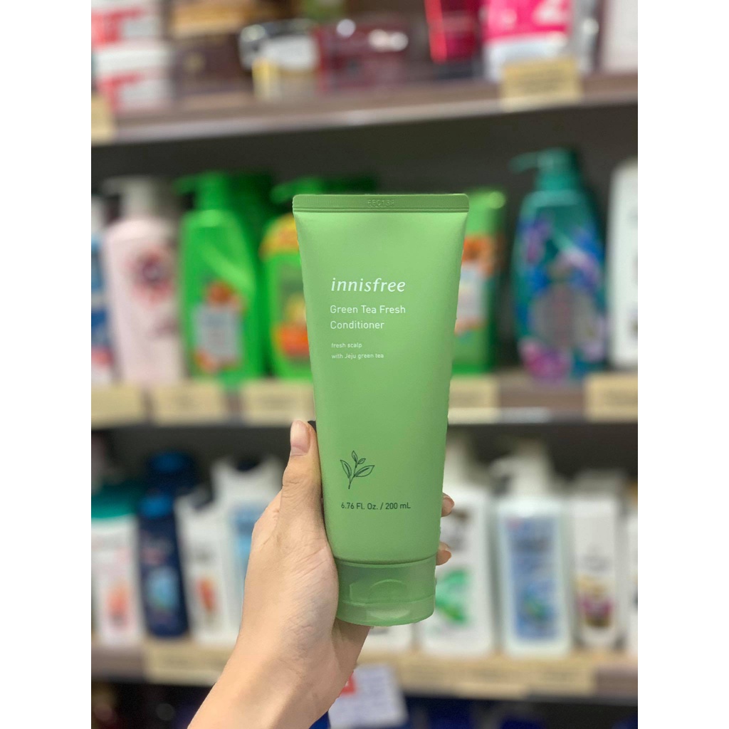 [Có sẵn] [Chính hãng] Dầu xả Innisfree Green Tea Fresh Conditioner 200ml