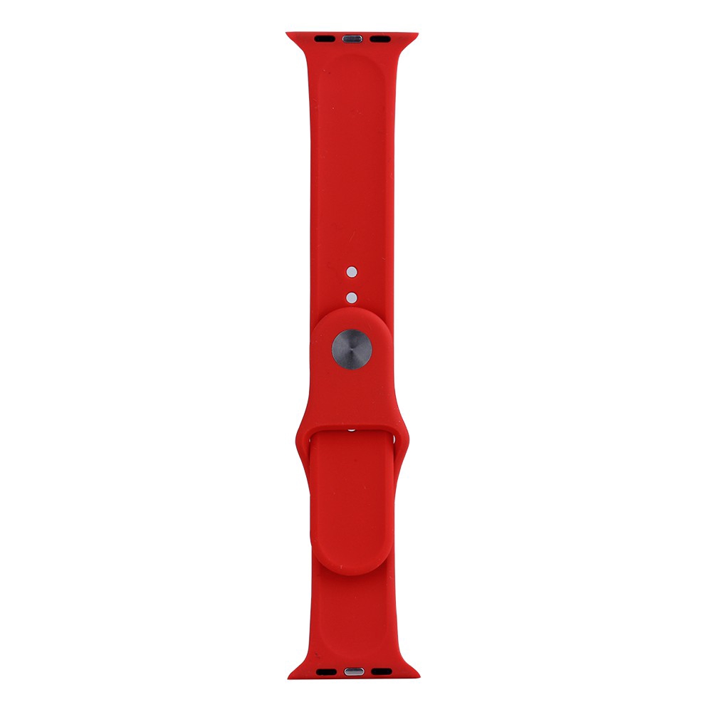 Dây đeo silicon thay thế cho đồng hồ Apple Watch series 1/2/3/4/5/6/7/SE size 38mm-40mm-42mm-44mm nhiều màu tuỳ chọn