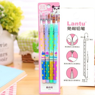 Combo 4 cây bút chì khúc lantu
