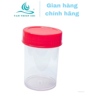 Lọ đựng mẫu nắp màu không nhãn Hồng Thiện Mỹ túi 10 cái