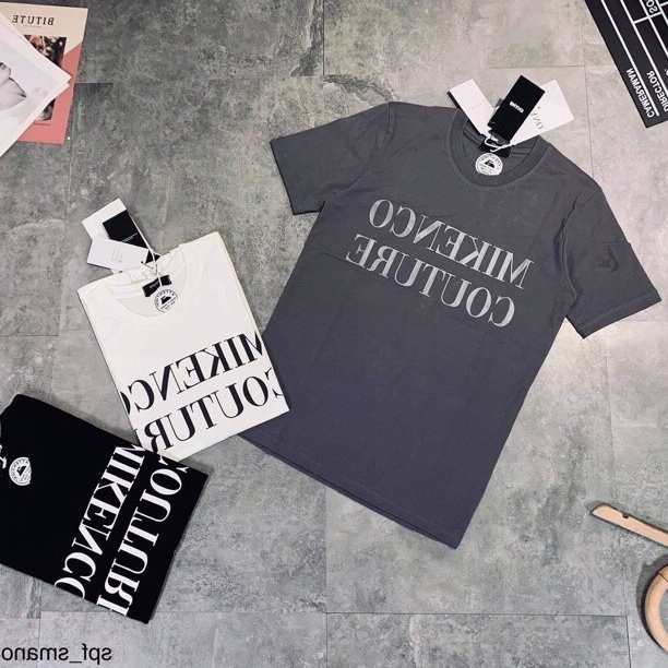 Áo thun tay lỡ unisex Couture chữ ngực MOSSSHOP - Áo phông nam nữ phong cách hàn quốc ulzzang form rộng 65kg