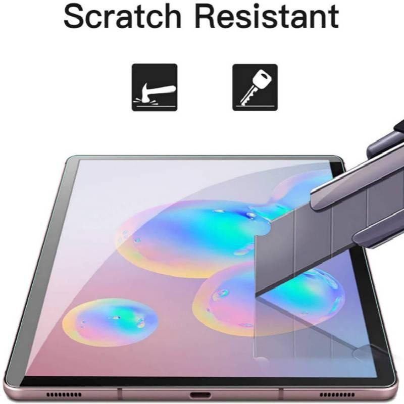 Dllencase Kính cường lực bảo vệ màn hình cho Samsung Galaxy Tab S6 10.5 SM-860 SM-T865 A077 2019