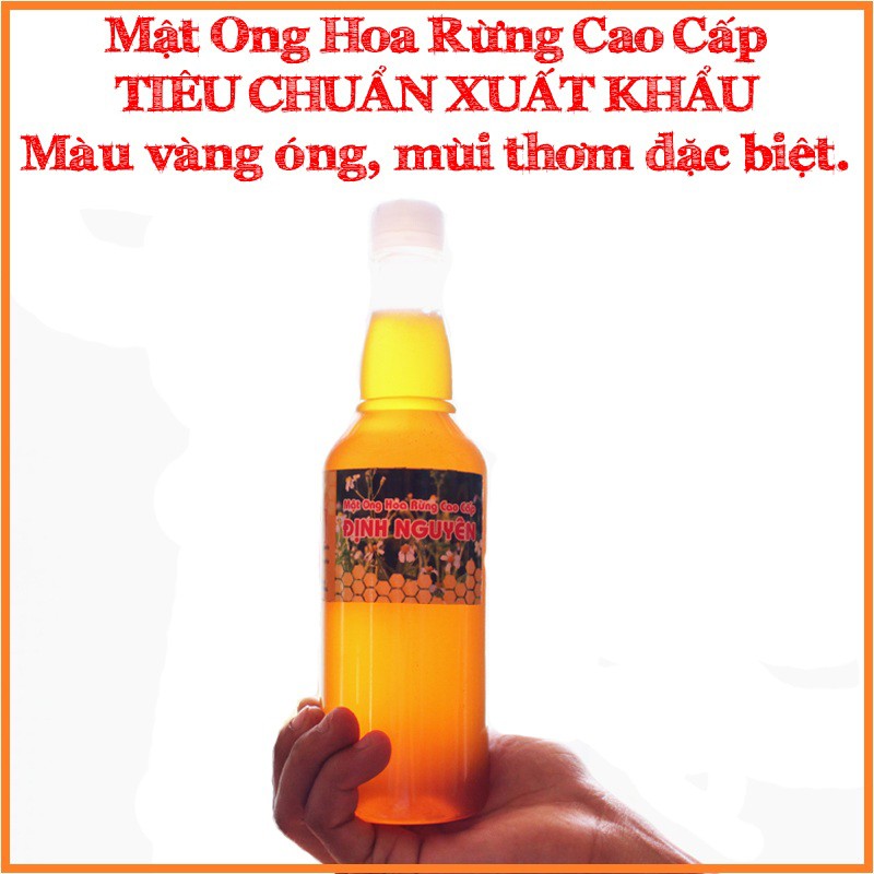[Mã 156FMCGSALE hoàn 8% đơn 500K] Mật Ong Hoa Rừng Cao Cấp Định Nguyên 1000ml | BigBuy360 - bigbuy360.vn