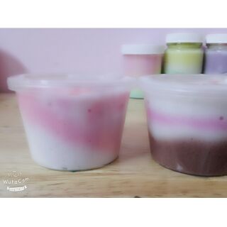 bộ đôi cloud Cream Strawberry Cream và Chocolate Cream