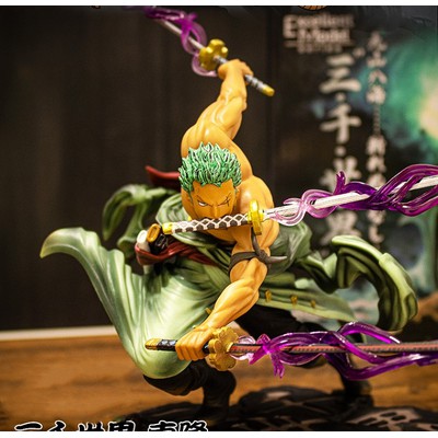 Mô hình One Piece Zoro trạng thái chiến đấu cực ngầu