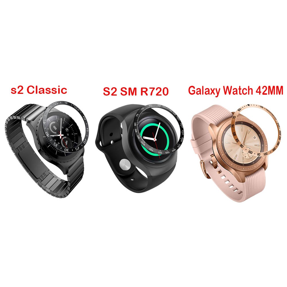 Ringke Khung Bảo Vệ Chống Trầy Xước Cho Đồng Hồ Samsung Gear S2 Sm-r720 S2 Classic Galaxy Watch 42mm Bezel