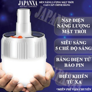 Đèn Năng lượng Mặt trời đèn Led tích điện 100w có điều khiển từ xa, tiếp kiệm chi phí và tiện lợi