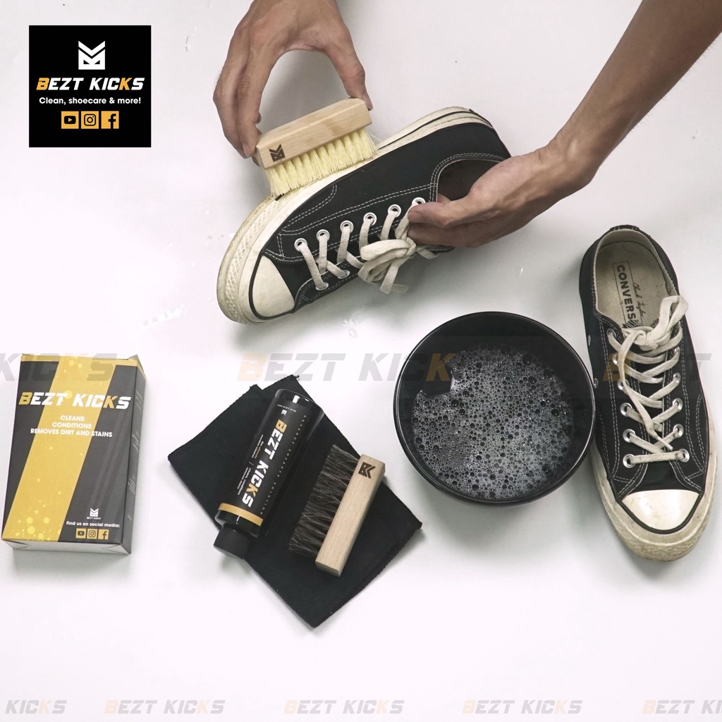 Bộ sản phẩm làm sạch giày Bezt Kicks Sneaker Cleaner Kit