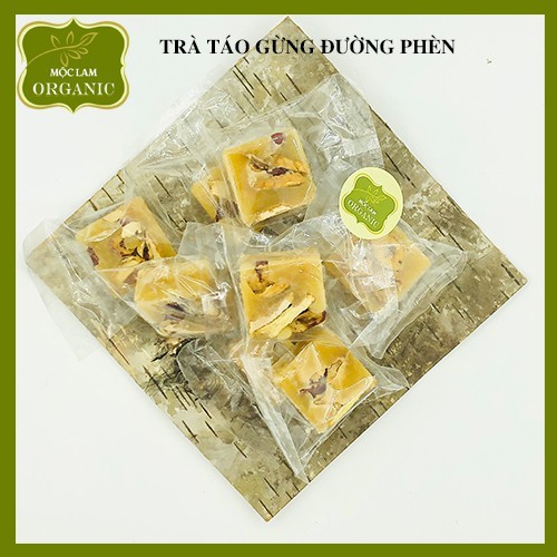 1 Viên trà gừng táo đỏ đường phèn mật ong Mộc Lam
