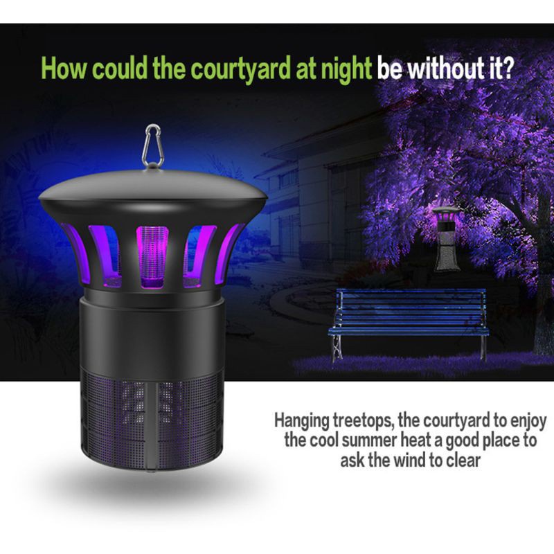 HO Agricultural Mosquito Killer Lamp 220V 6W Photocatalyst Inhalant Mosquitos Trap Lamps Insect UV Light Outdoor Pest bug Zapper