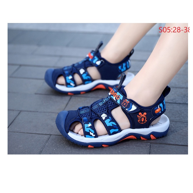 Giày Sandals ur Ban cho Nam nhẹ thoáng mát êm chân s05