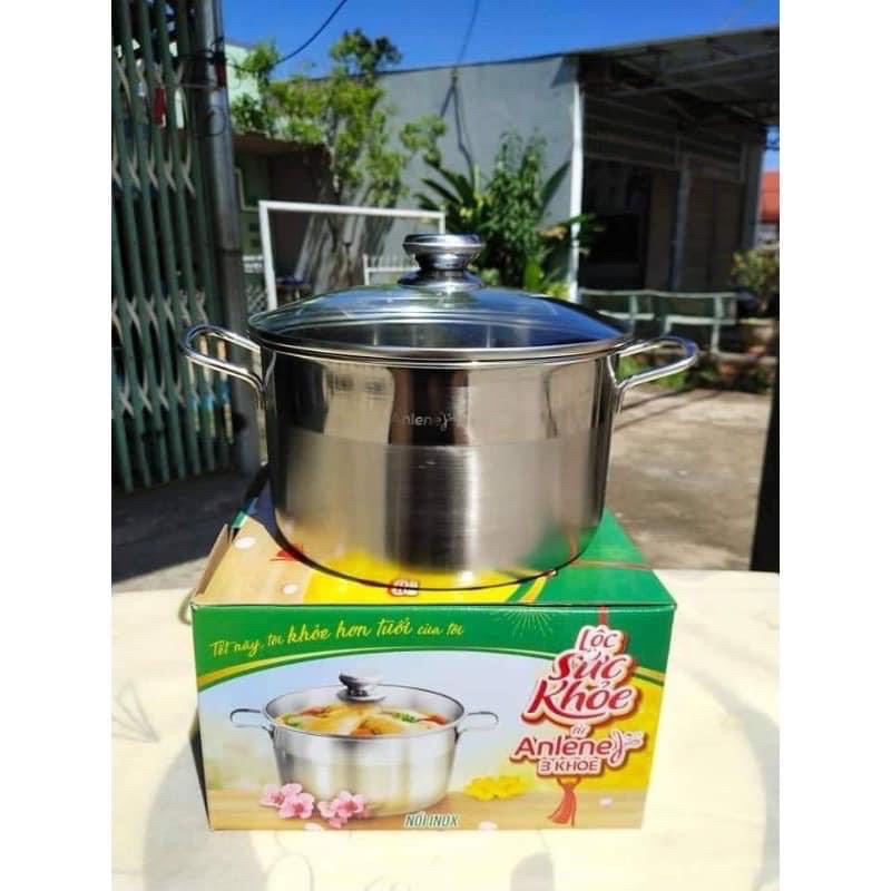 Nồi inox 24 cm thân cao