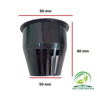40 rọ nhựa thủy canh trồng rau củ quả 90*80*50mm