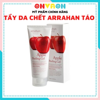 Kem tẩy da chết, tẩy tế bào chết hương táo đỏ cho mặt và toàn thân Arrahan Apple Peeling Gel Hàn Quốc 180ml ONVAON