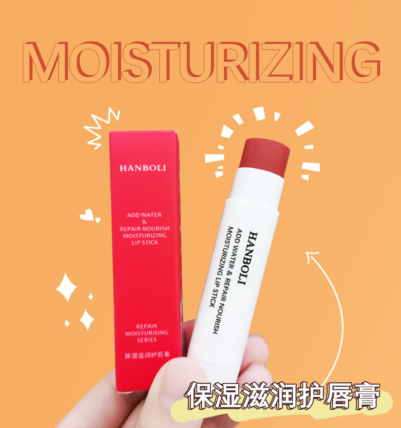 Son môi dưỡng ẩm màu trái cây xinh xắn cho nữ