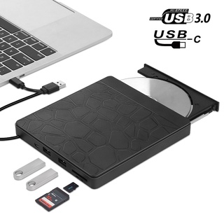 Đầu đọc đĩa DVD USB 3.0 Type-C CD/ DVD-RW cho Mac PC Windows

