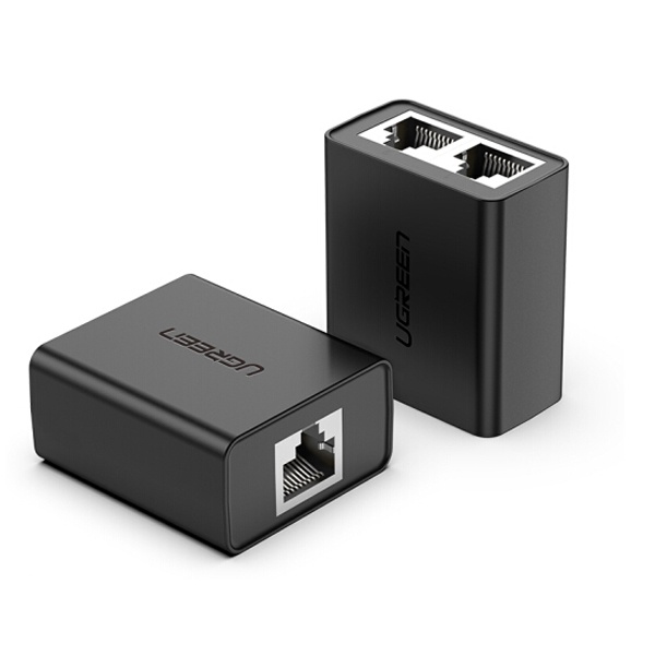 Đầu Chia Mạng LAN RJ45 1 ra 2 Ugreen 50923 - 2 chiếc / túi  - Hàng Chính Hãng