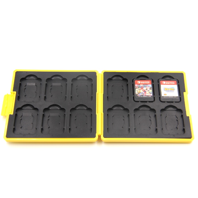 Portable Game Cards Micro SD Card Storage Box Carry For Nintend Switch Accessories Portable Game Cards Case Shockproof Hard Shell Storage Box For Nintendo Switch NS Games