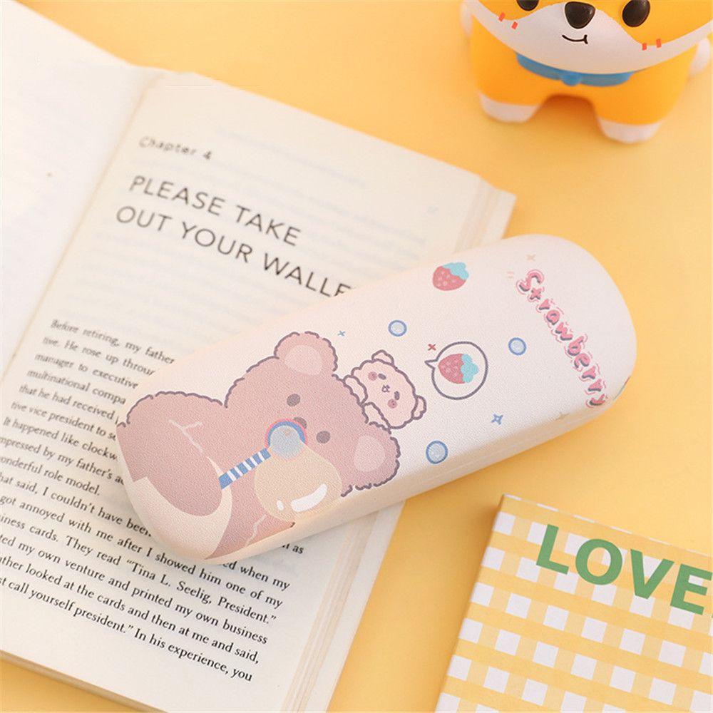 BORAG Hộp Đựng Bảo Vệ Mắt Kính Họa Tiết Hoạt Hình Dễ Thương