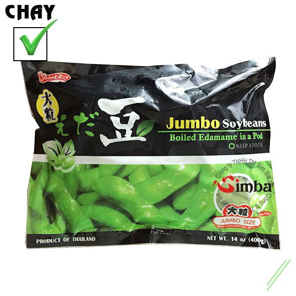 Đậu nành luộc Nhật - xuất xứ 4Thái Lan - 400g  -