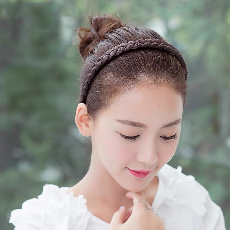 Bờm tóc giả, băng đô tóc giả gọn gàng, dễ thương