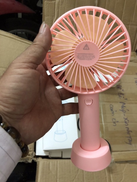 Quạt Cầm Tay Có Đế Đứng Được, Pin Sạc. | BigBuy360 - bigbuy360.vn