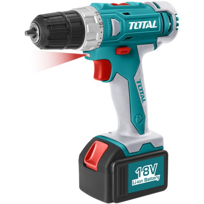 Máy khoan vặn vít dùng pin Li-ion 18V TOTAL  TDLI228180