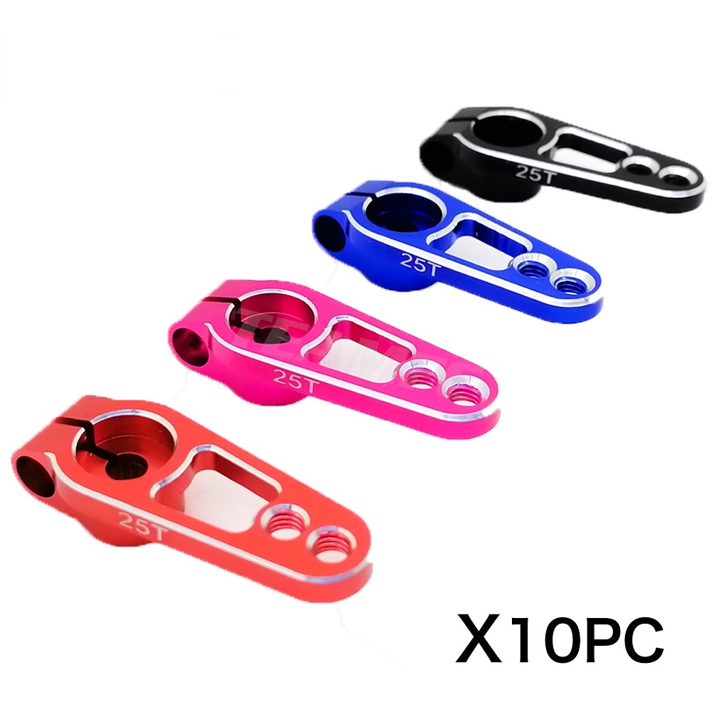 Cánh Tay Servo 25T 25 Răng M3 Bằng Nhôm Cho Động Cơ Servo Futaba Savox Power HD Sakura D4 RC